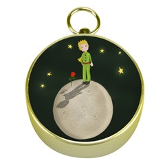 The Little Prince Gold Compasses by Valentinaart