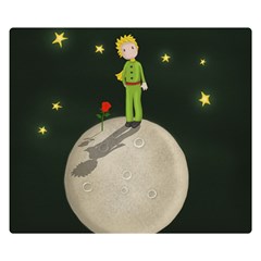 The Little Prince Double Sided Flano Blanket (small)  by Valentinaart