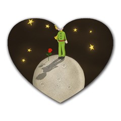 The Little Prince Heart Mousepads by Valentinaart