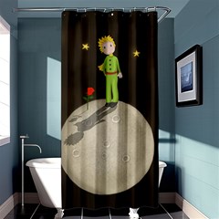 The Little Prince Shower Curtain 36  X 72  (stall)  by Valentinaart