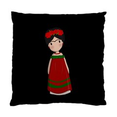 Frida Kahlo Doll Standard Cushion Case (two Sides) by Valentinaart