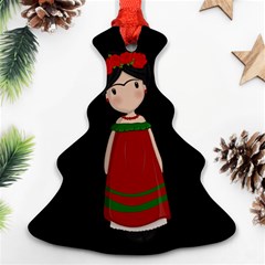 Frida Kahlo Doll Ornament (christmas Tree) 