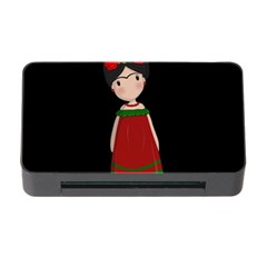 Frida Kahlo Doll Memory Card Reader With Cf by Valentinaart