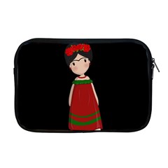 Frida Kahlo Doll Apple Macbook Pro 17  Zipper Case by Valentinaart