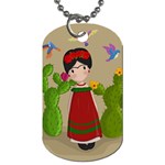 Frida Kahlo doll Dog Tag (Two Sides) Front