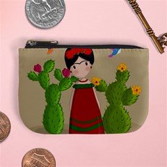 Frida Kahlo Doll Mini Coin Purses by Valentinaart