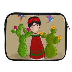 Frida Kahlo Doll Apple Ipad 2/3/4 Zipper Cases by Valentinaart