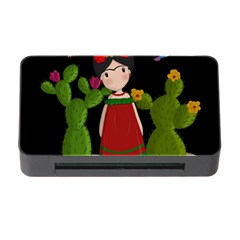 Frida Kahlo Doll Memory Card Reader With Cf by Valentinaart