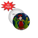 Frida Kahlo doll 1.75  Buttons (10 pack) Front