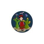 Frida Kahlo doll Golf Ball Marker (10 pack) Front