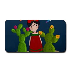 Frida Kahlo Doll Medium Bar Mats by Valentinaart