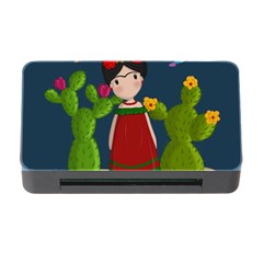 Frida Kahlo Doll Memory Card Reader With Cf by Valentinaart