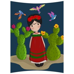 Frida Kahlo Doll Back Support Cushion by Valentinaart