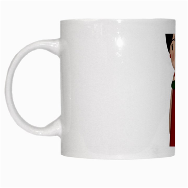 Frida Kahlo doll White Mugs