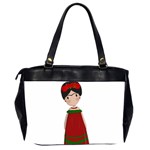 Frida Kahlo doll Office Handbags (2 Sides)  Back