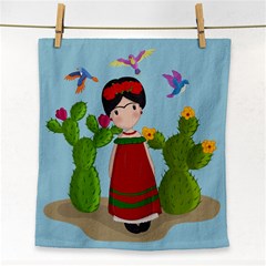 Frida Kahlo Doll Face Towel