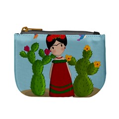 Frida Kahlo Doll Mini Coin Purses by Valentinaart