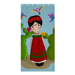 Frida Kahlo Doll Shower Curtain 36  X 72  (stall)  by Valentinaart