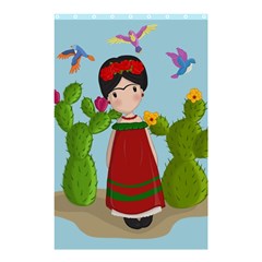 Frida Kahlo Doll Shower Curtain 48  X 72  (small)  by Valentinaart