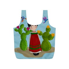 Frida Kahlo Doll Full Print Recycle Bags (s) 