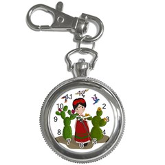 Frida Kahlo Doll Key Chain Watches by Valentinaart