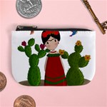 Frida Kahlo doll Mini Coin Purses Front