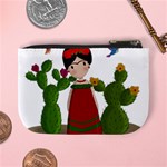 Frida Kahlo doll Mini Coin Purses Back