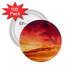 Desert Sand Dune Landscape Nature 2 25  Buttons (100 Pack)  by Celenk