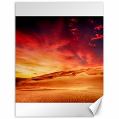 Desert Sand Dune Landscape Nature Canvas 18  X 24   by Celenk