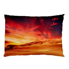 Desert Sand Dune Landscape Nature Pillow Case by Celenk