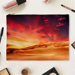 Desert Sand Dune Landscape Nature Cosmetic Bag (xl) by Celenk