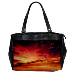 Desert Sand Dune Landscape Nature Office Handbags by Celenk