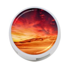 Desert Sand Dune Landscape Nature 4-port Usb Hub (two Sides)  by Celenk