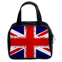 Union Jack London Flag Uk Classic Handbags (2 Sides) by Celenk