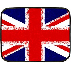 Union Jack London Flag Uk Fleece Blanket (mini) by Celenk