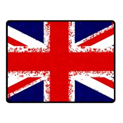 Union Jack London Flag Uk Double Sided Fleece Blanket (small)  by Celenk