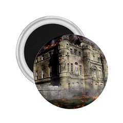 Castle Ruin Attack Destruction 2 25  Magnets by Celenk