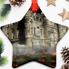 Castle Ruin Attack Destruction Ornament (star) by Celenk