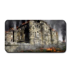 Castle Ruin Attack Destruction Medium Bar Mats by Celenk