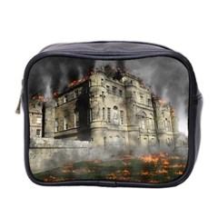 Castle Ruin Attack Destruction Mini Toiletries Bag 2-side by Celenk