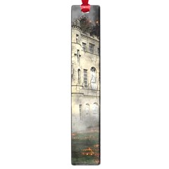 Castle Ruin Attack Destruction Large Book Marks by Celenk