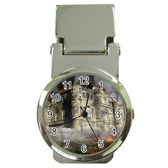 Castle Ruin Attack Destruction Money Clip Watches by Celenk