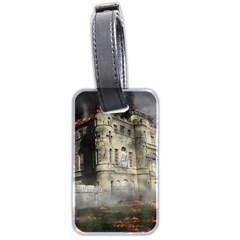 Castle Ruin Attack Destruction Luggage Tags (two Sides) by Celenk