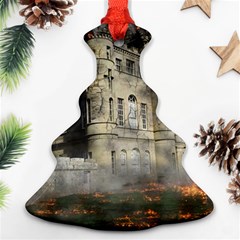 Castle Ruin Attack Destruction Ornament (christmas Tree)  by Celenk