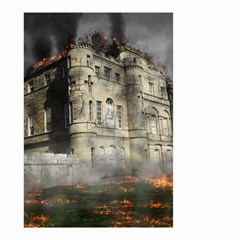 Castle Ruin Attack Destruction Small Garden Flag (two Sides) by Celenk