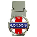 London England Money Clip Watches Front