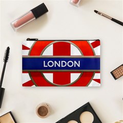 London England Cosmetic Bag (small)  by Celenk