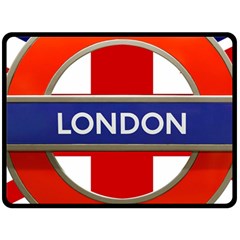 London England Fleece Blanket (large)  by Celenk