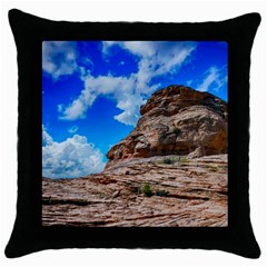 Mountain Canyon Landscape Nature Throw Pillow Case (black) by Celenk