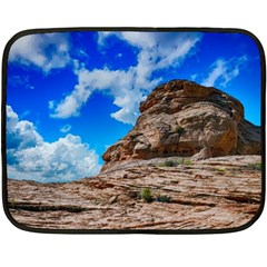 Mountain Canyon Landscape Nature Double Sided Fleece Blanket (mini)  by Celenk